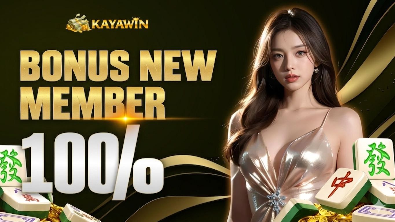 BONUS NEW MEMBER 100%